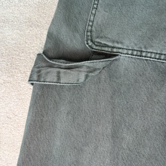 Anthropologie Green Wide Leg Pants - Picture 13 of 14